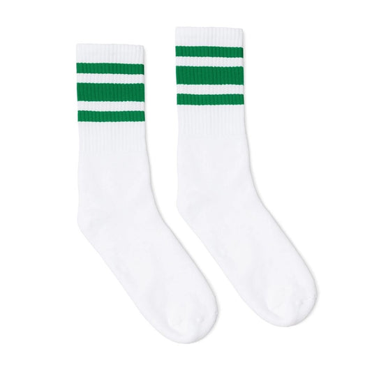 SOCCO CREW GREEN STRIPE