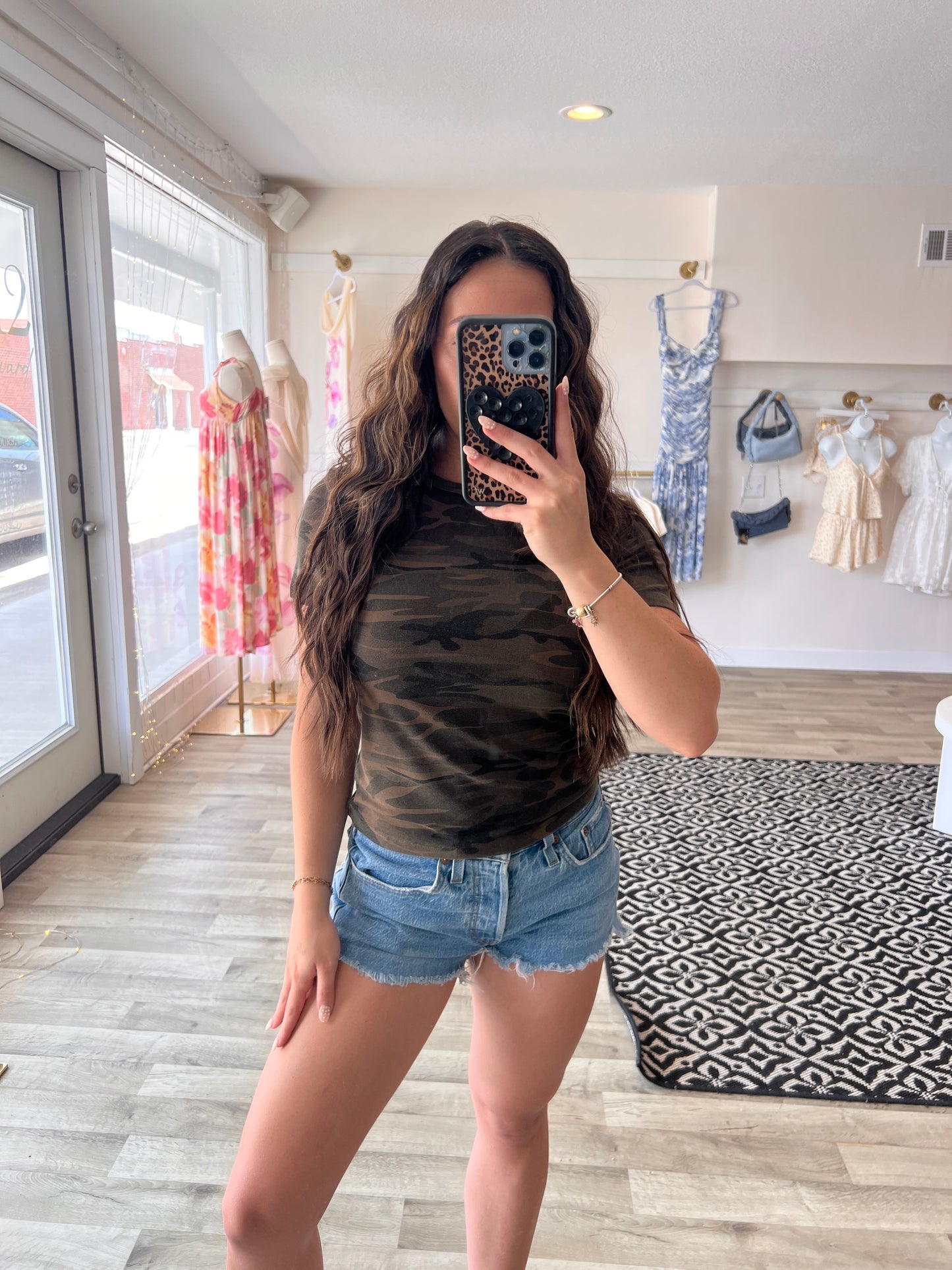ONYX CAMO BABY TEE
