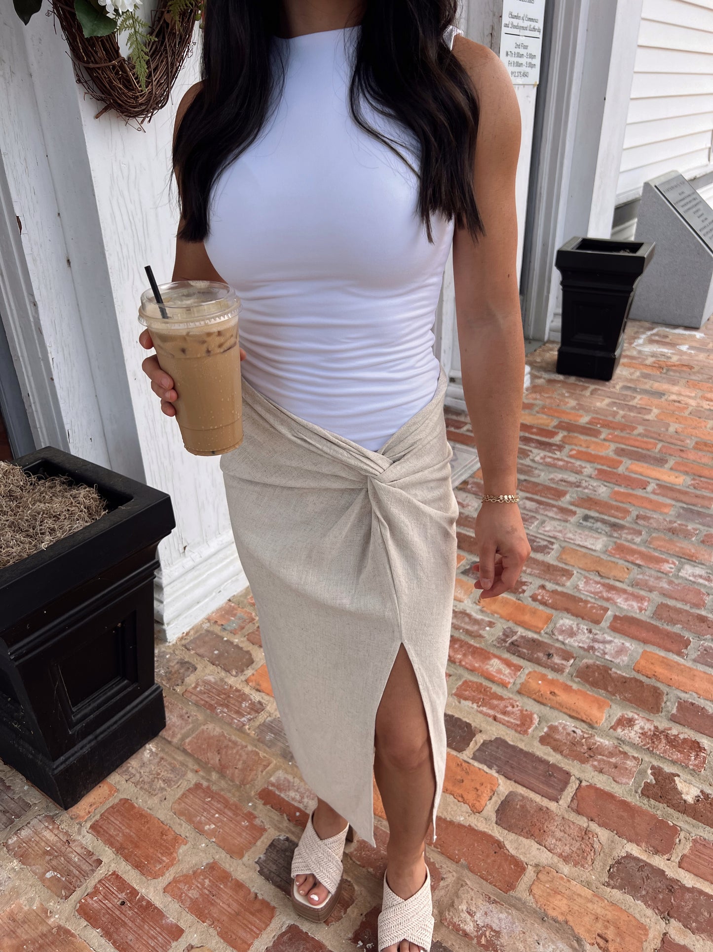 LAGUNA MIDI SKIRT