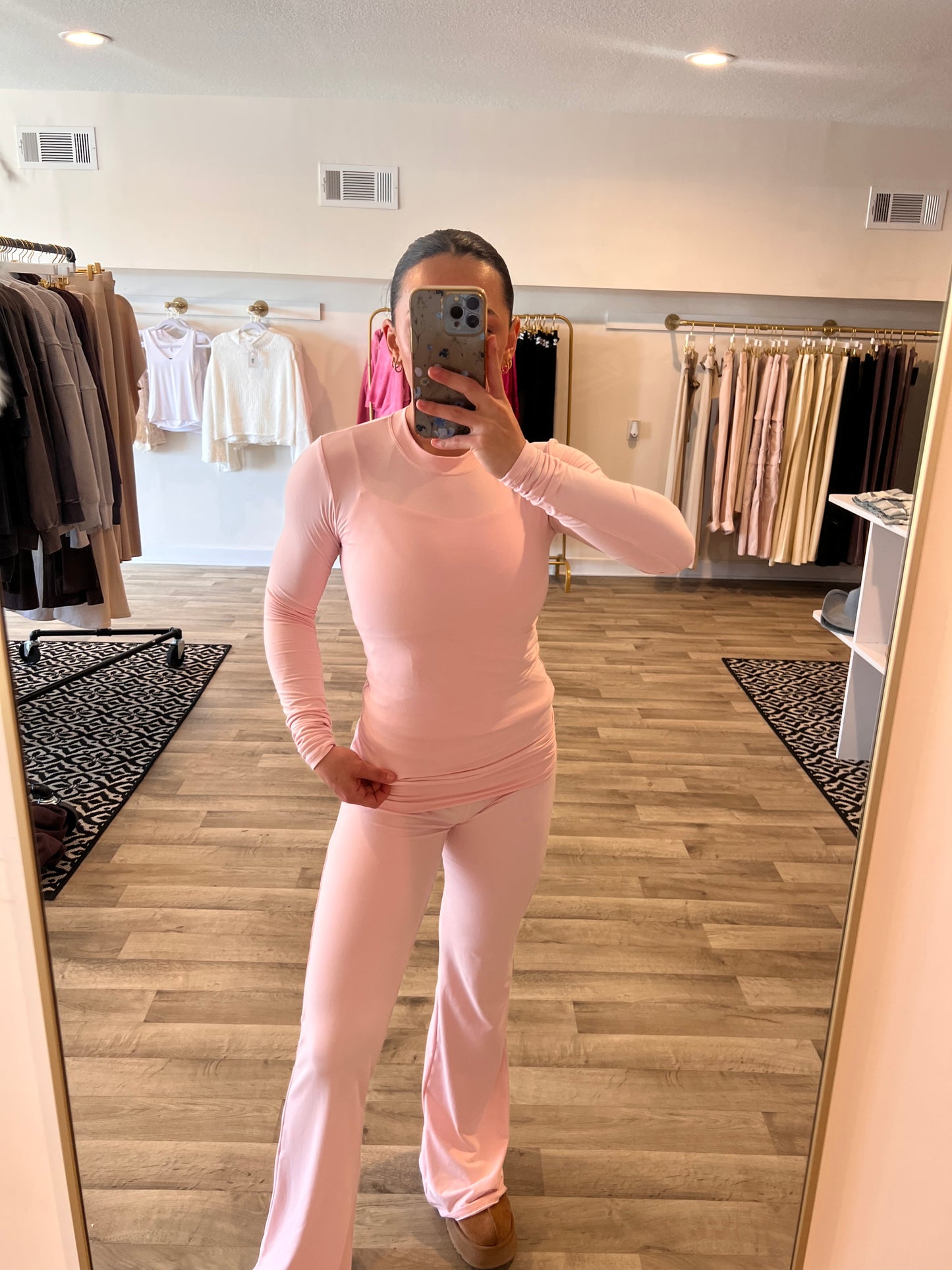 BUTTER SOFT JERSEY LONG SLEEVE - PRINCESS PINK