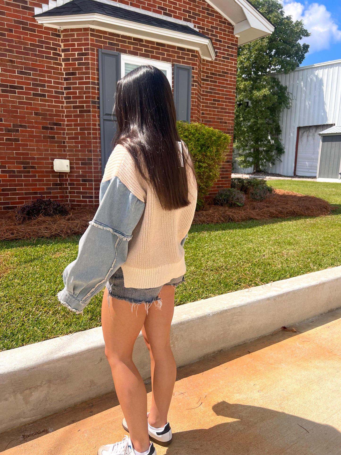 BLUEBERRY OATS SWEATER