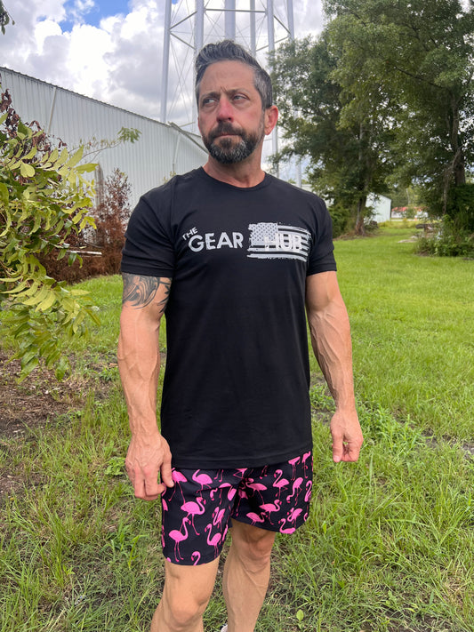 MEN'S PERFORMANCE TRAINING SHORTS V3 | 5.5" - FLAMINGO BLACK BDU CAMO