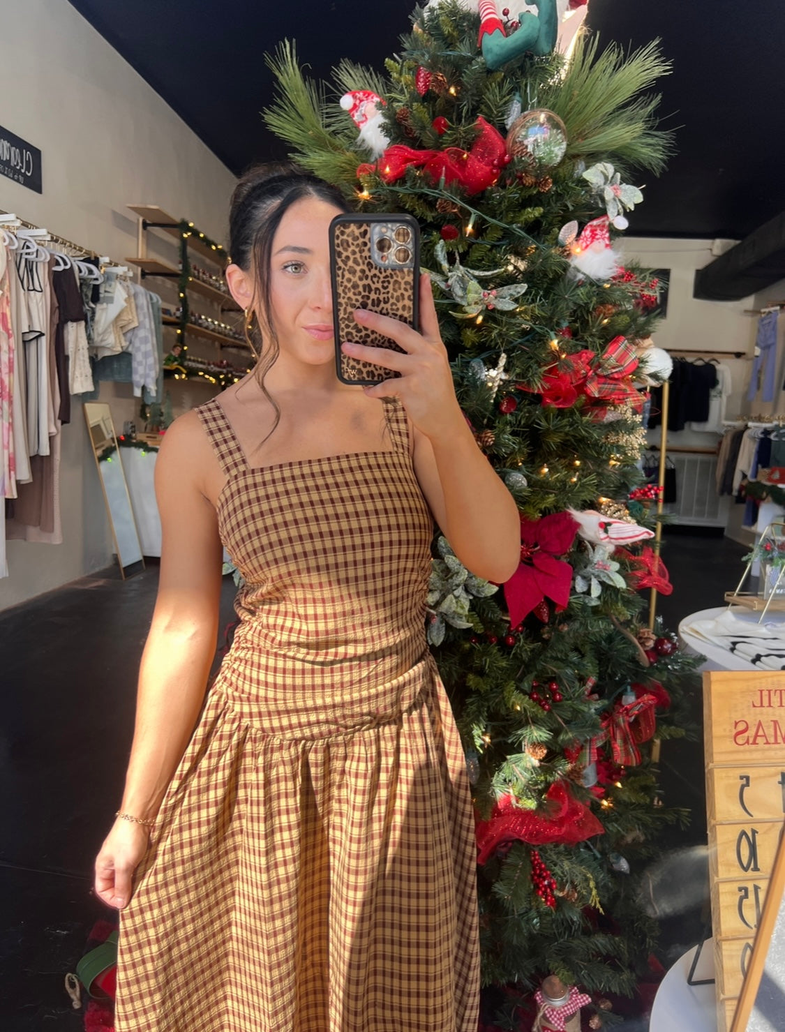 THE PLAID PUMPKIN DRESS