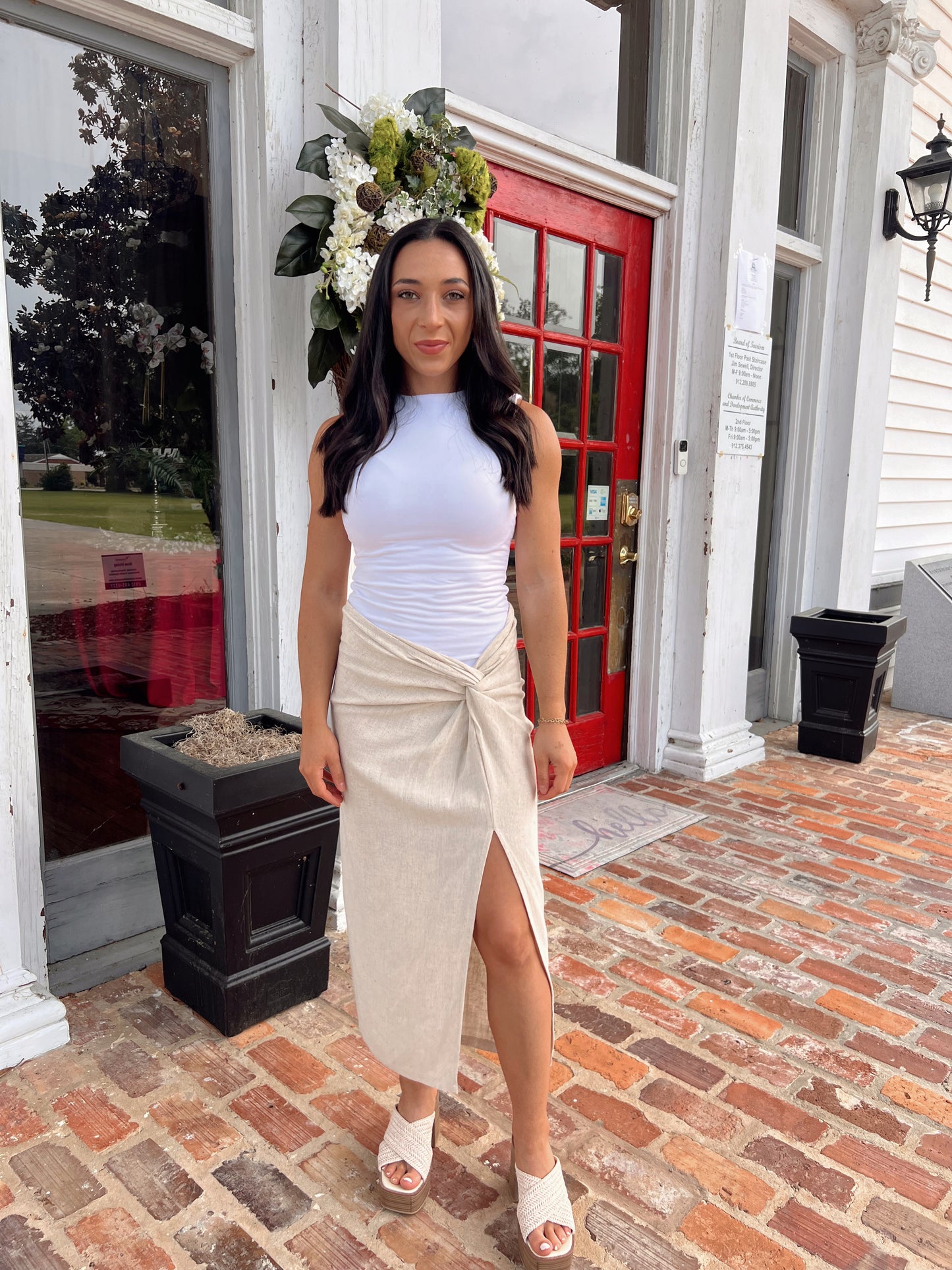LAGUNA MIDI SKIRT