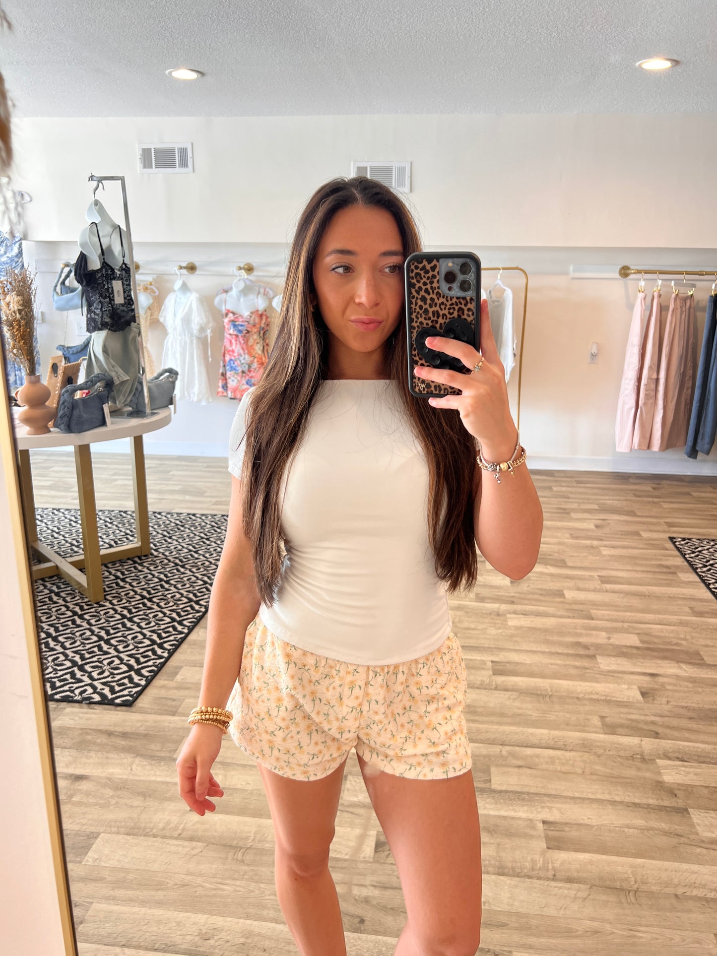 FLORAL BOXER SHORTS