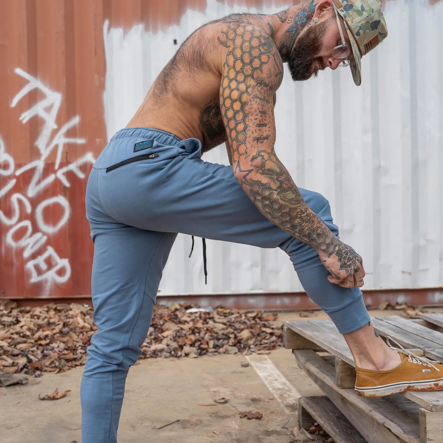 PERFORMANCE JOGGERS | LEGACY SLATE BLUE