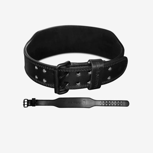 GYMREAPERS WEIGHT LIFTING BELT | 7MM LEATHER BACK SUPPORT