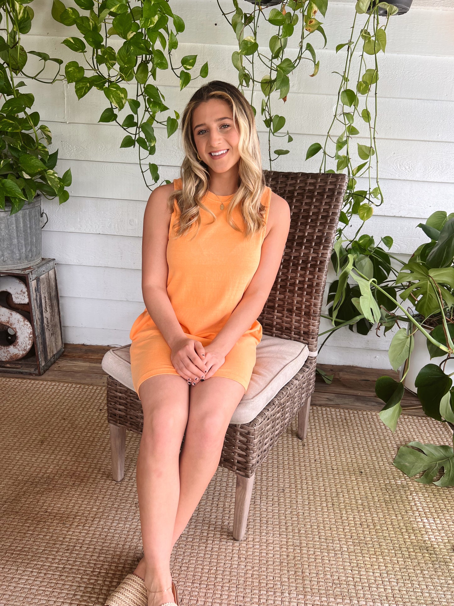 SUN-KISSED MINI DRESS