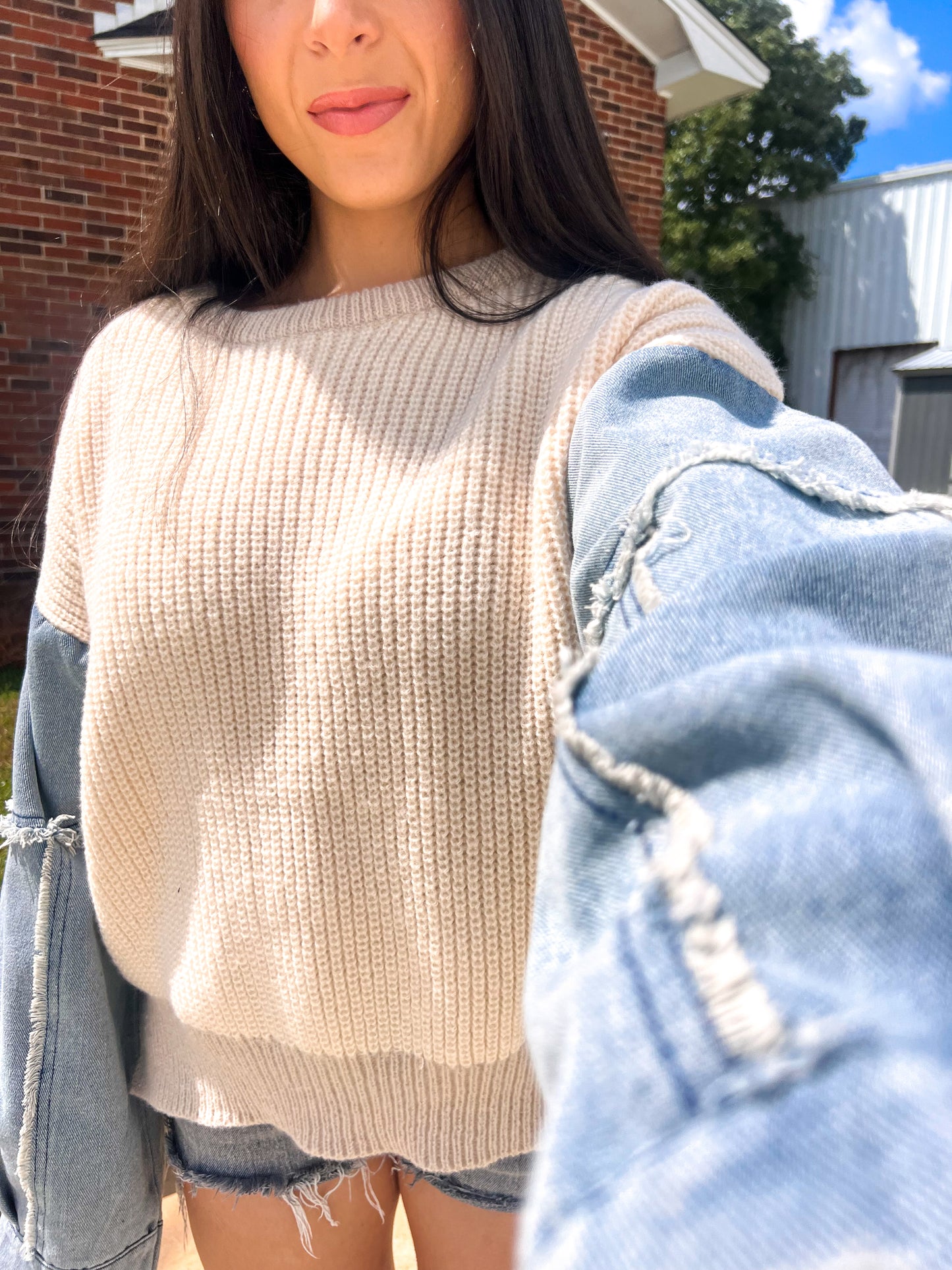 BLUEBERRY OATS SWEATER