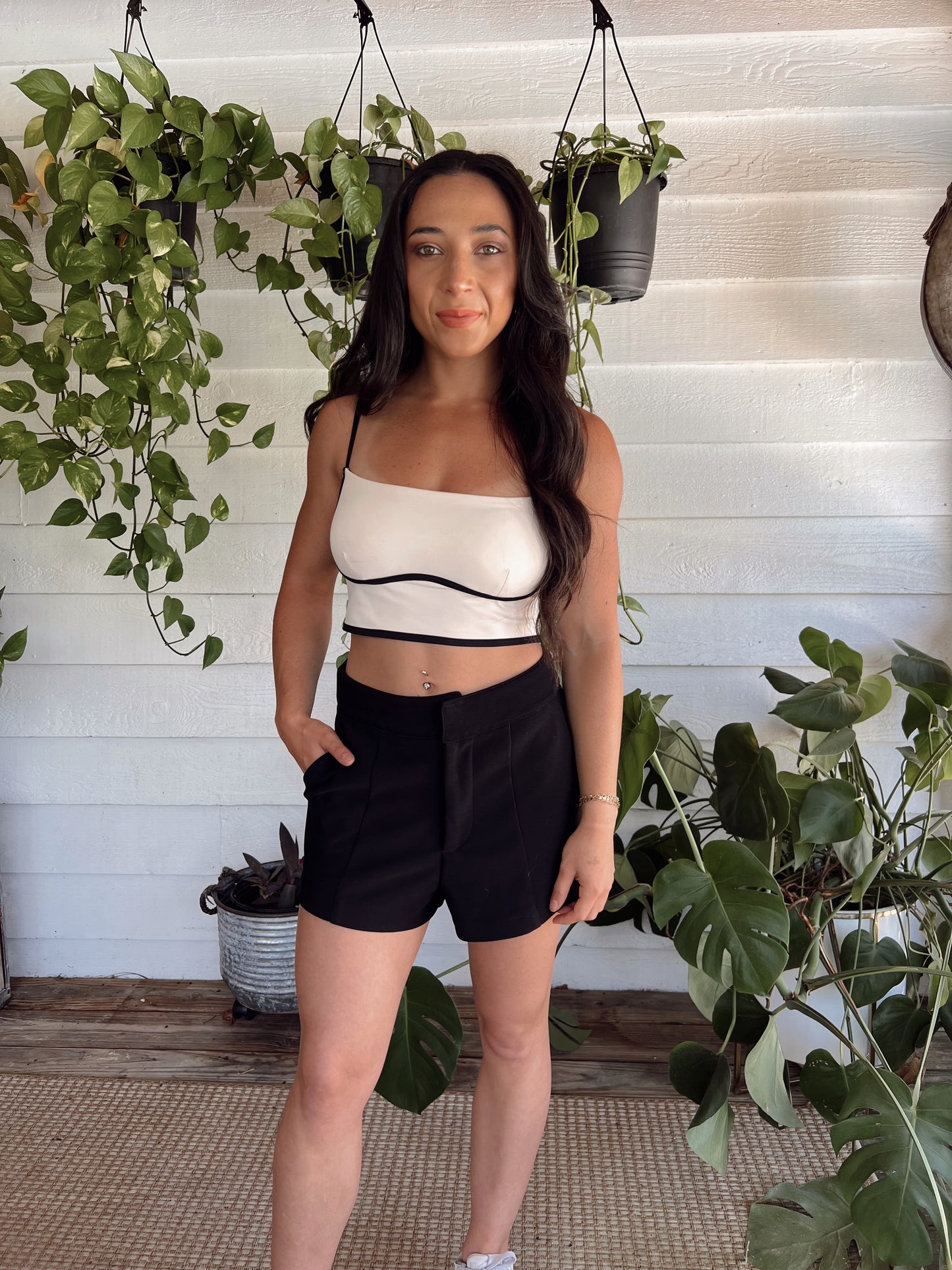 HIGH WAISTED SHORTS