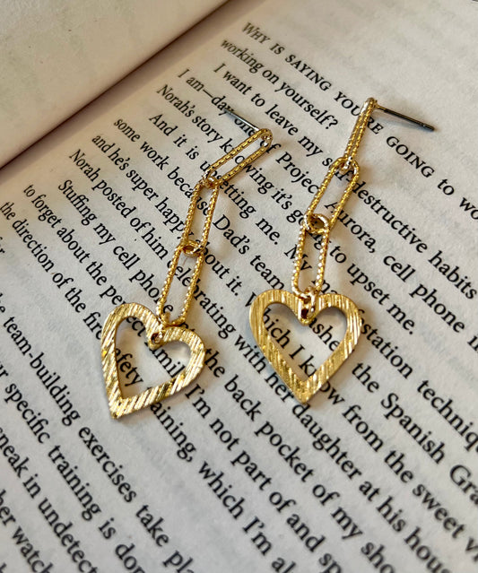 OPEN HEART EARRINGS