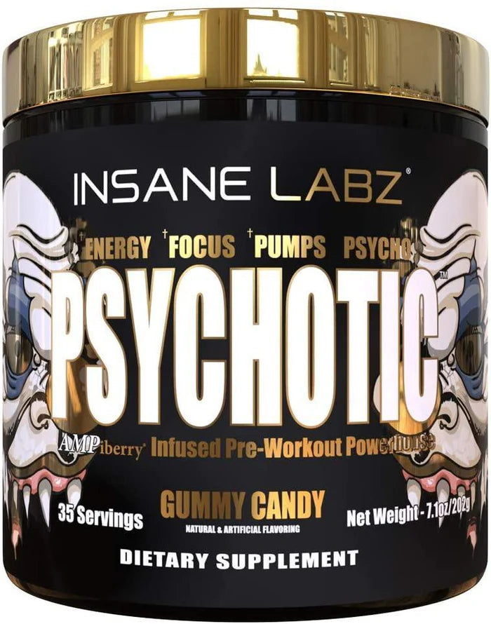 PSYCHOTIC GOLD GUMMY CANDY - INSANE LABZ