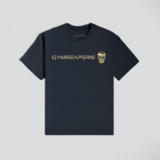 GYMREAPERS BASIC SHIRT- NAVY/GOLD