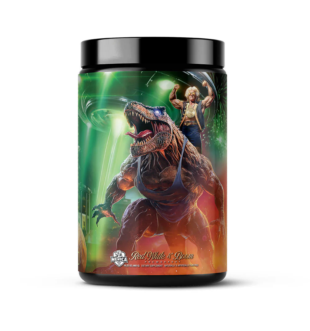 SOUR APPLE REBELLION RED, WHITE, & BOOM PRE-WORKOUT - MERICA LABZ