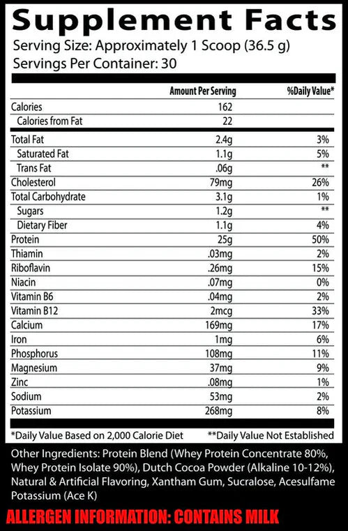 INSANE WHEY STRAWBERRY 2LB-INSANE LABZ