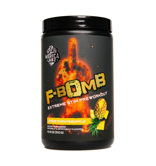 UPSIDE DOWN PINEAPPLE F BOMB- EXTREME PRE-WORKOUT - MERICA LABZ