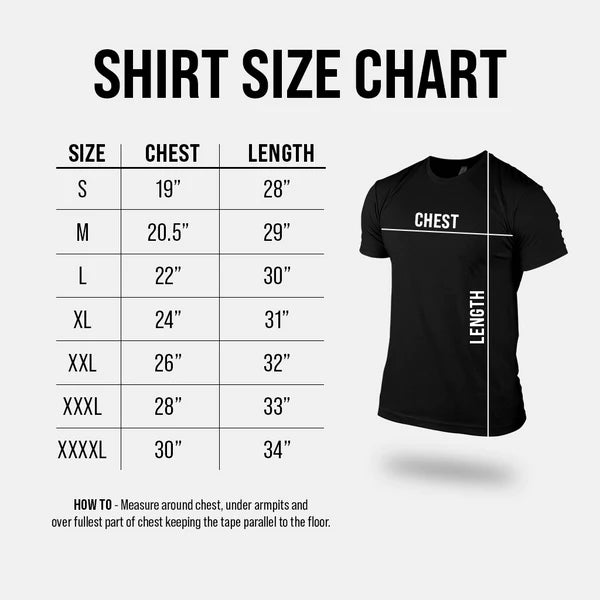GYMREAPERS IRON TEE - BLACK/WHITE