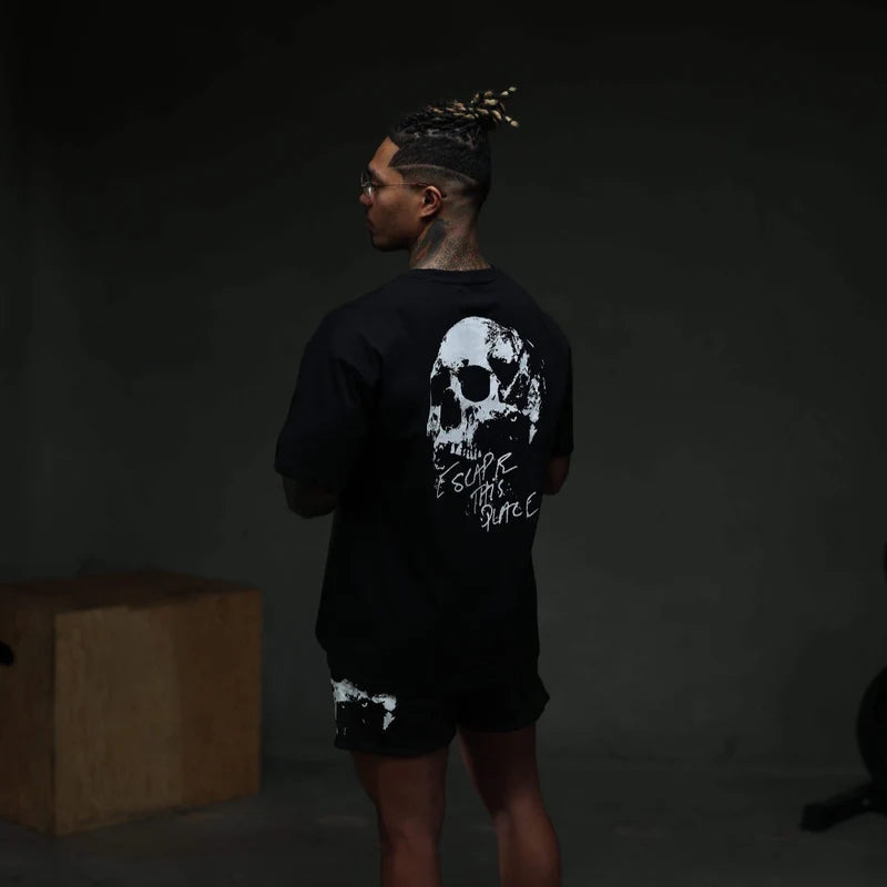 GYMREAPERS ESCAPE TEE- BLACK