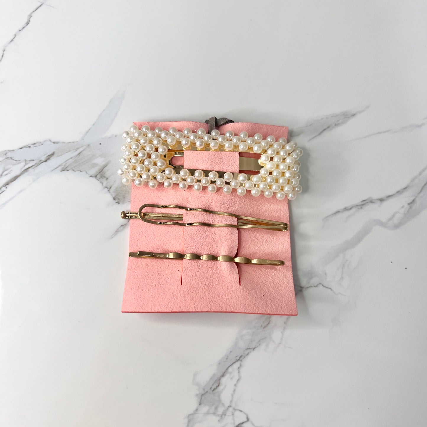 PEARL HAIR PIN SET