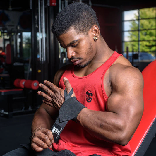 GYMREAPERS STIFF WRIST STRAPS | HEAVY DUTY WRIST STUPPORT