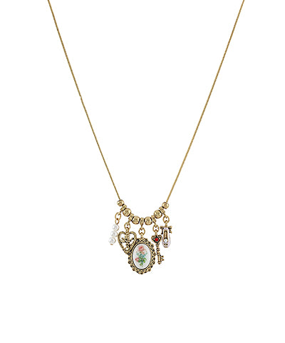 BALLERINA CHARM NECKLACE