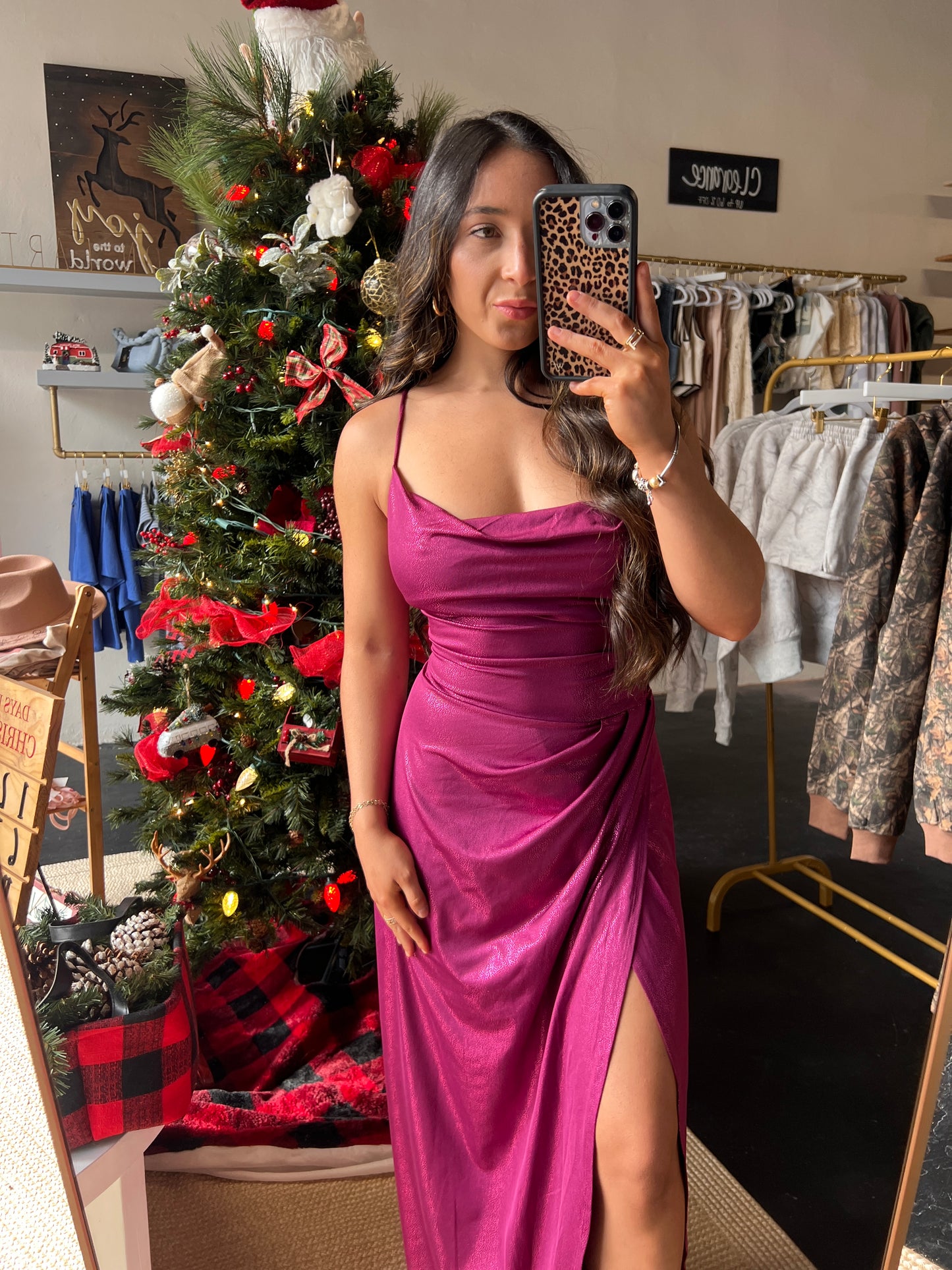 SUGAR PLUM MAXI DRESS
