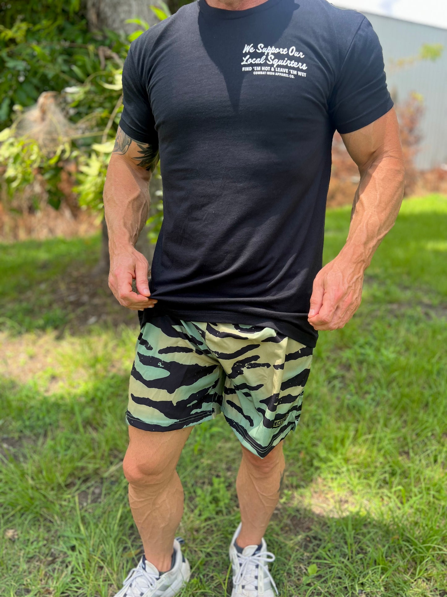 MEN'S PERFORMANCE TRAINING SHORTS V3 | 5.5" - JUNGLE CAMO