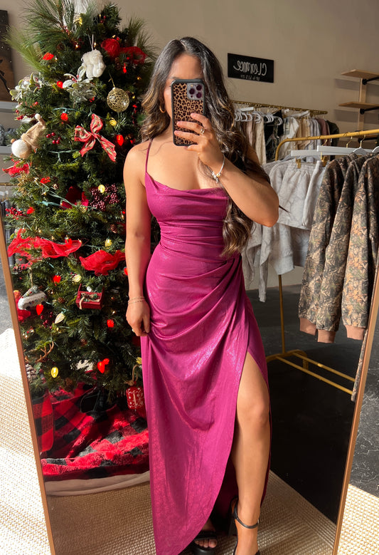 SUGAR PLUM MAXI DRESS