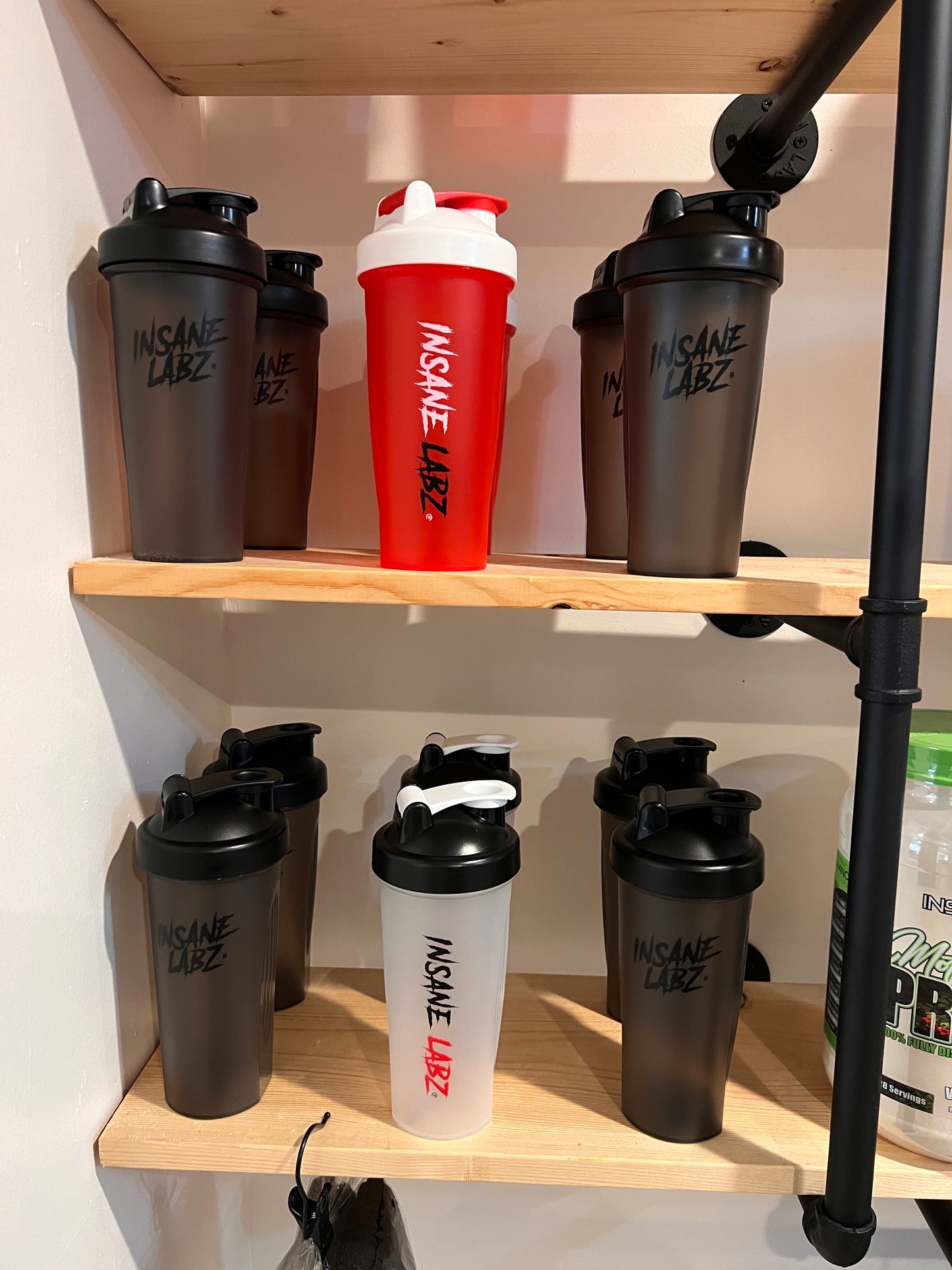 INSANE LABZ BLACK LOGO SHAKER