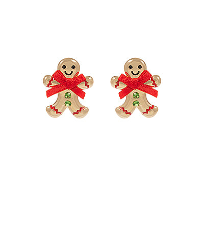 GINGERBREAD EARRINGS