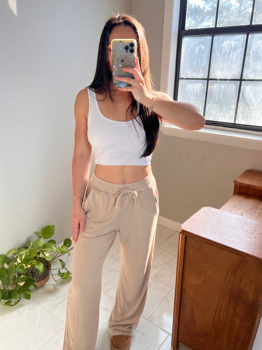 LAZY DAISY WIDE LEG PANTS