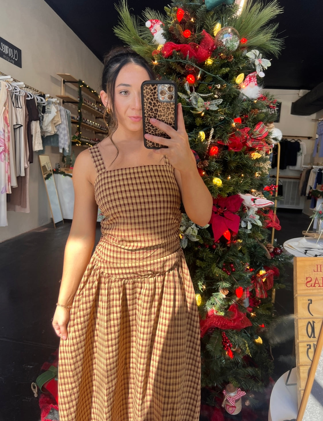 THE PLAID PUMPKIN DRESS