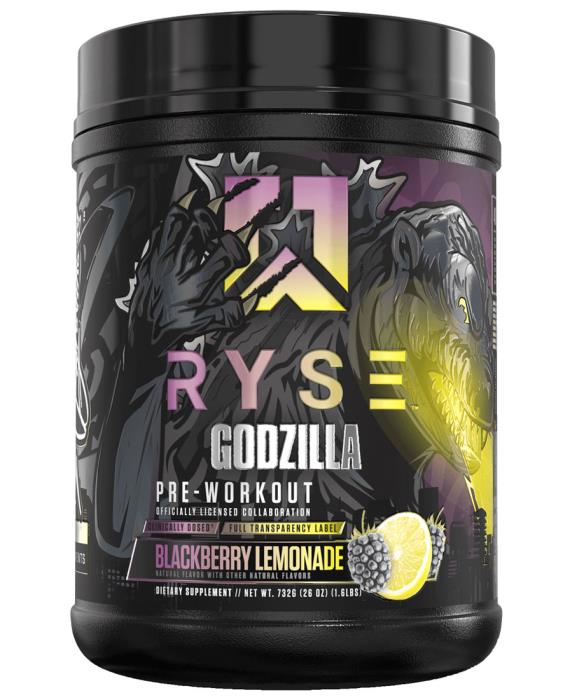 BLACKBERRY LEMONADE RYSE GODZILLA PRE WORKOUT