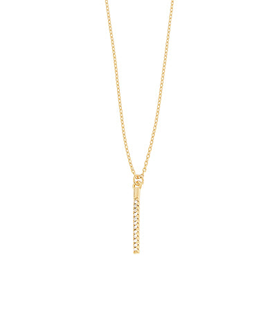 GOLD BAR NECKLACE