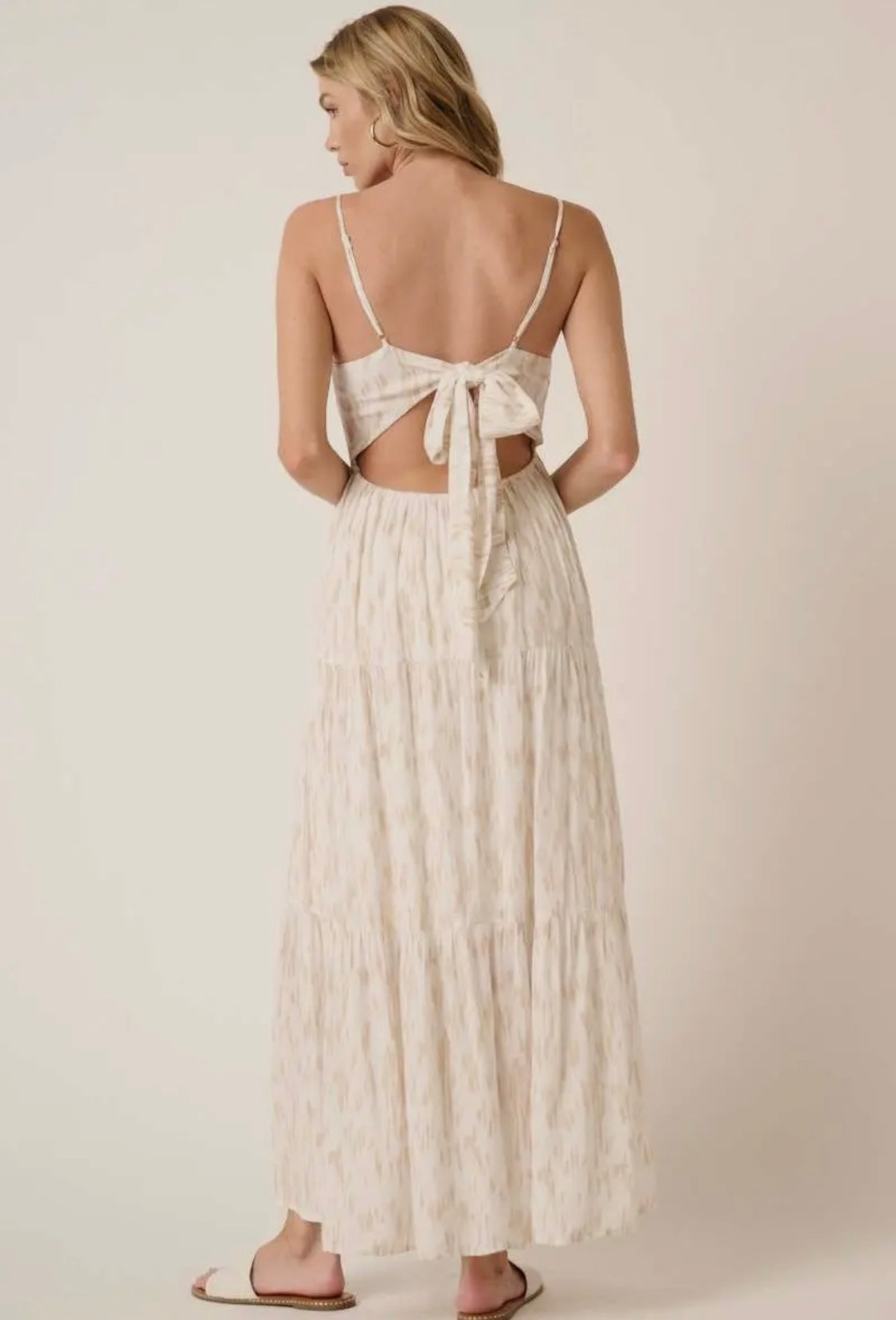 WHISPERING SANDS MAXI DRESS