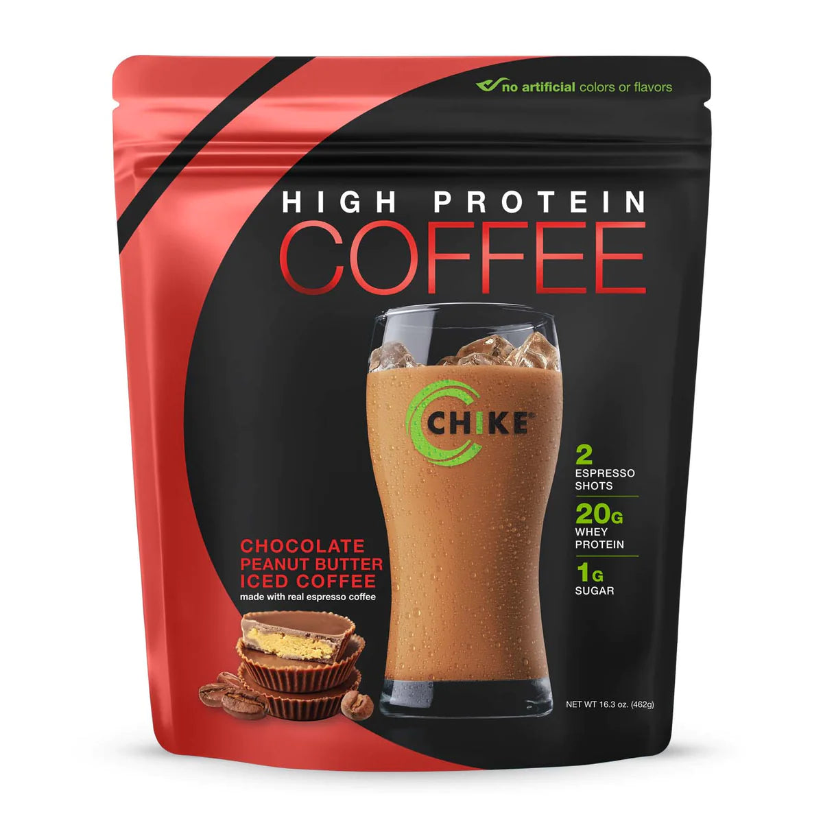 CHIKE PROTEIN COFFEE CHOCOLATE PEANUT BUTTER