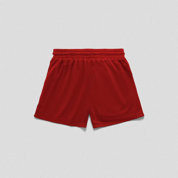 MESH TRAINING SHORTS - RED