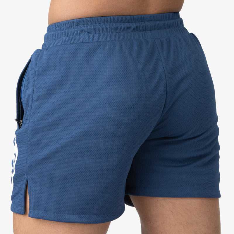 GYMREAPERS MESH TRAINING SHORTS | NAVY