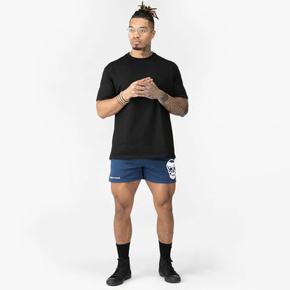 GYMREAPERS MESH TRAINING SHORTS | NAVY