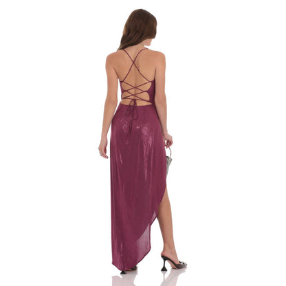 SUGAR PLUM MAXI DRESS
