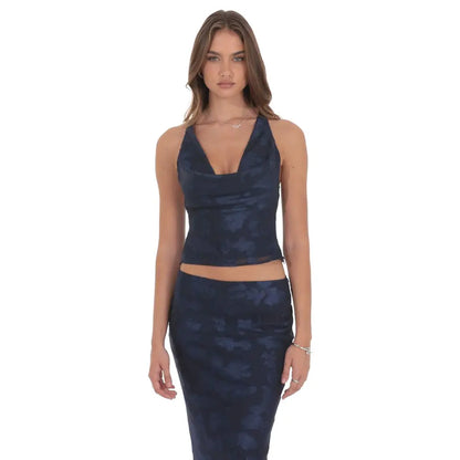 AFTER MIDNIGHT HALTER TOP