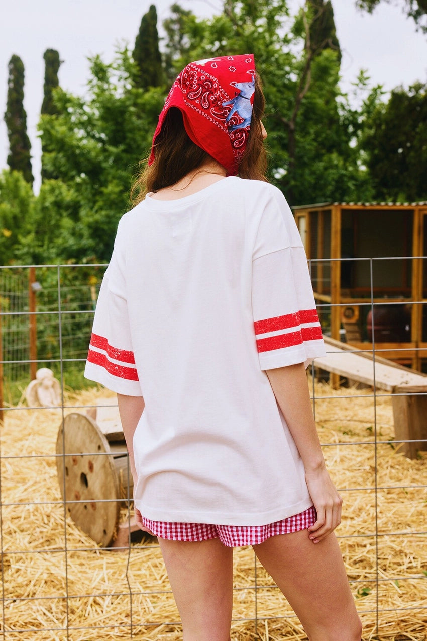 GEORGIA FOOTBALL OVERSIZED T-SHIRT