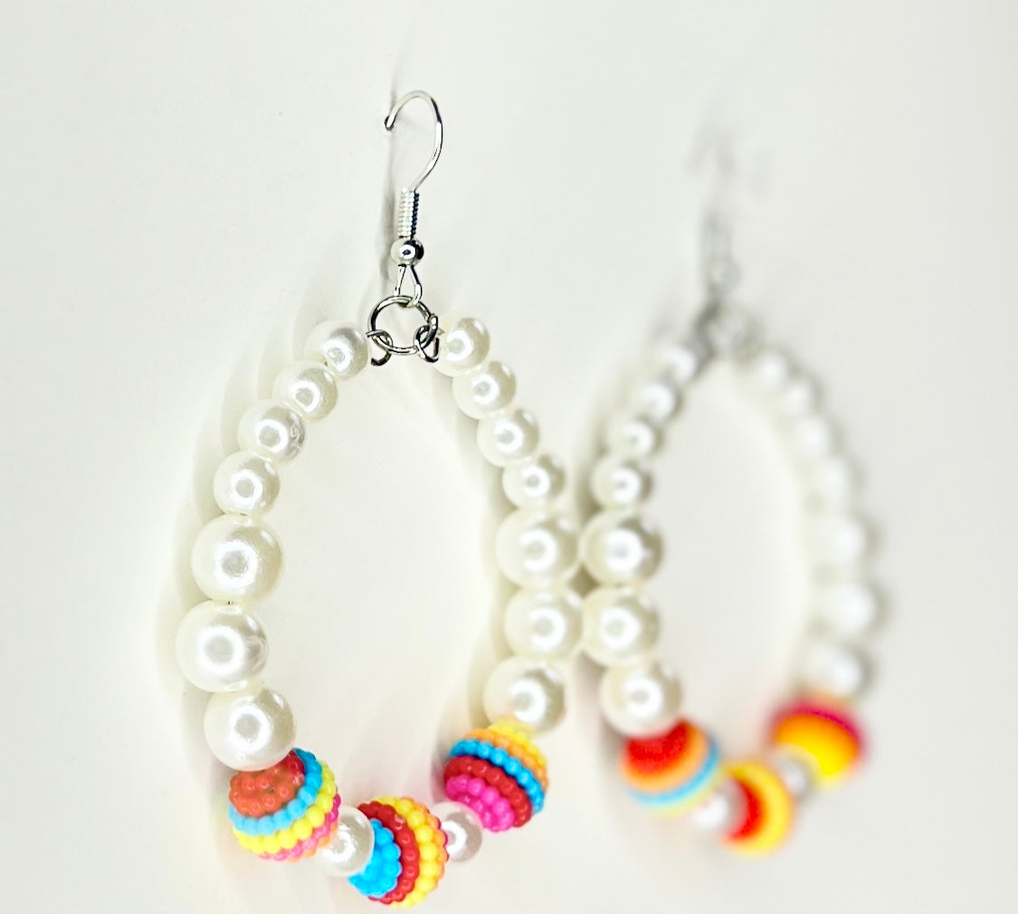 FIESTA PEARL HOOPS