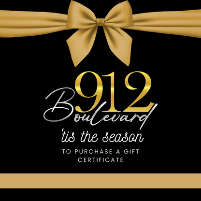 912 BOULEVARD X GEAR HUB GIFT CERTIFICATE